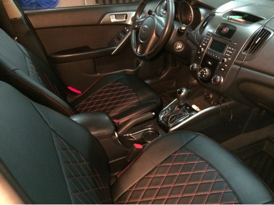 Авточехлы на Kia Cerato 2 Авточехлы на Kia Cerato 2