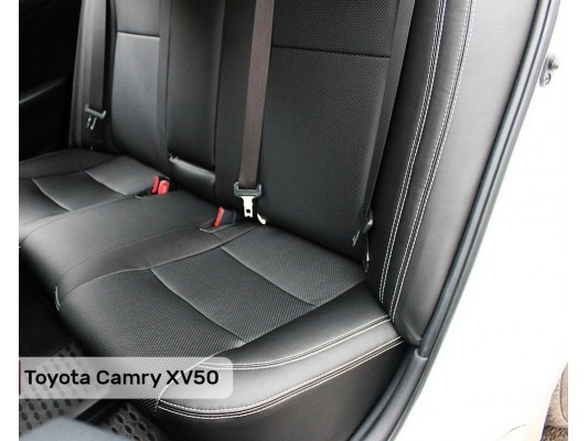Каркасные авточехлы на Toyota Camry XV50 Каркасные авточехлы на Toyota Camry XV50