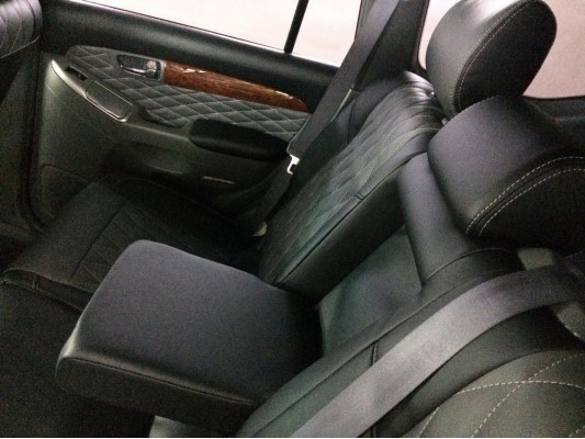 Каркасные авточехлы на Toyota Land Cruiser Prado 120